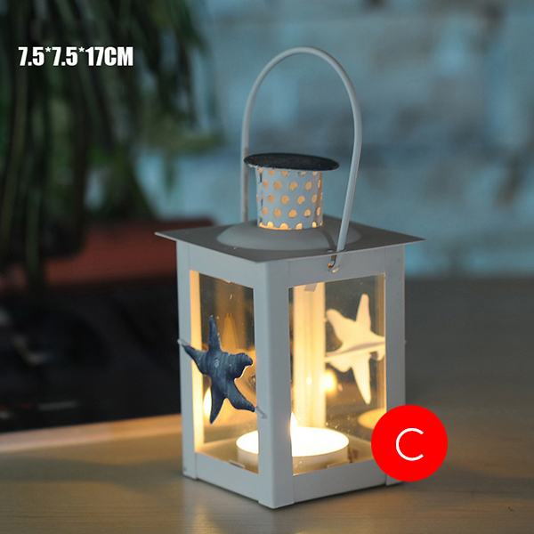 Đèn nến hình biển mẫu C